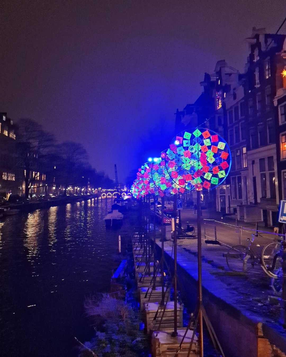 Navidad en Amsterdam - Luces navideñas