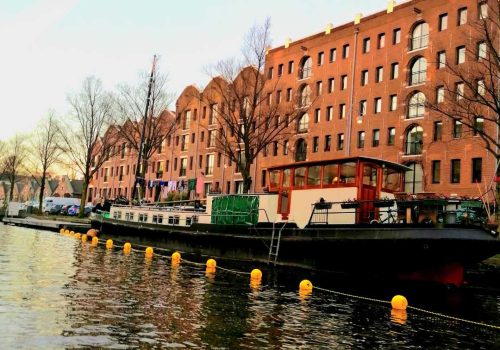 Paseo Canales de Amsterdam.